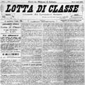 «Lotta di Classe», 1º numero